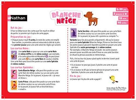 Nathan 31493 Gioco di società Blanche Neige Veut Un Bisou (Francese) - 3