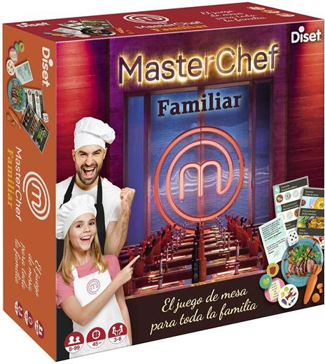Diset - Masterchef, Gioco da tavolo familiare basato sul programma televisivo a partire dai 10 anni in su