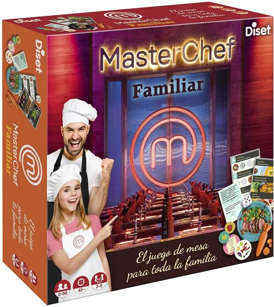 Diset - Masterchef, Gioco da tavolo familiare basato sul programma televisivo a partire dai 10 anni in su