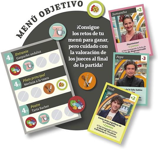 Diset - Masterchef, Gioco da tavolo familiare basato sul programma televisivo a partire dai 10 anni in su - 3