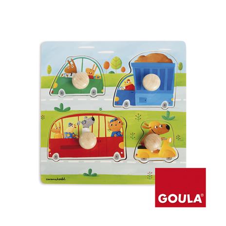 Vehicles Puzzle 4 pcs 4 pezzo(i)