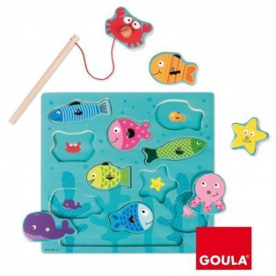 Puzzle Pesca Magnetico