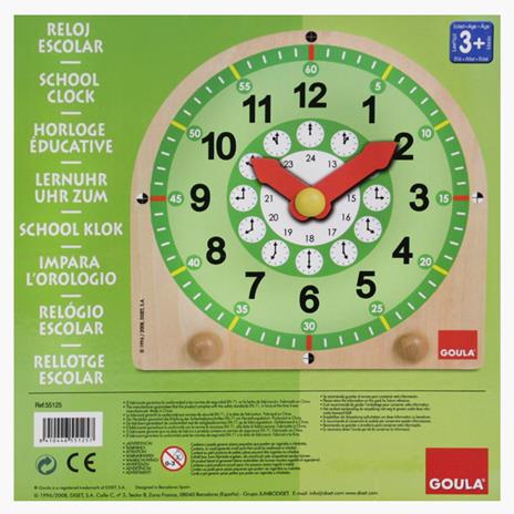 Orologio educativo - 6