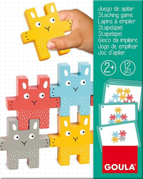 Gioco da impilare coniglietti - 5