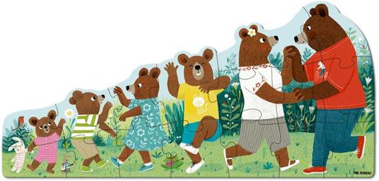 Goula Puzzle XXL Bear Family - 3