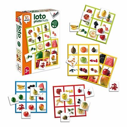 Loto foto frutta. Diset 68943