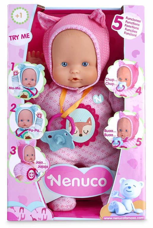 Nenuco. Bambola Soft 5 Funzioni Rosa - 7