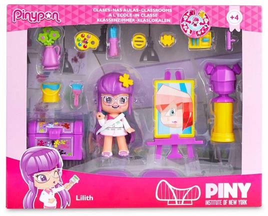 Pinypon. Institute Of New York. Pinypon In Classe. Lilith Lezione di Arte - 2