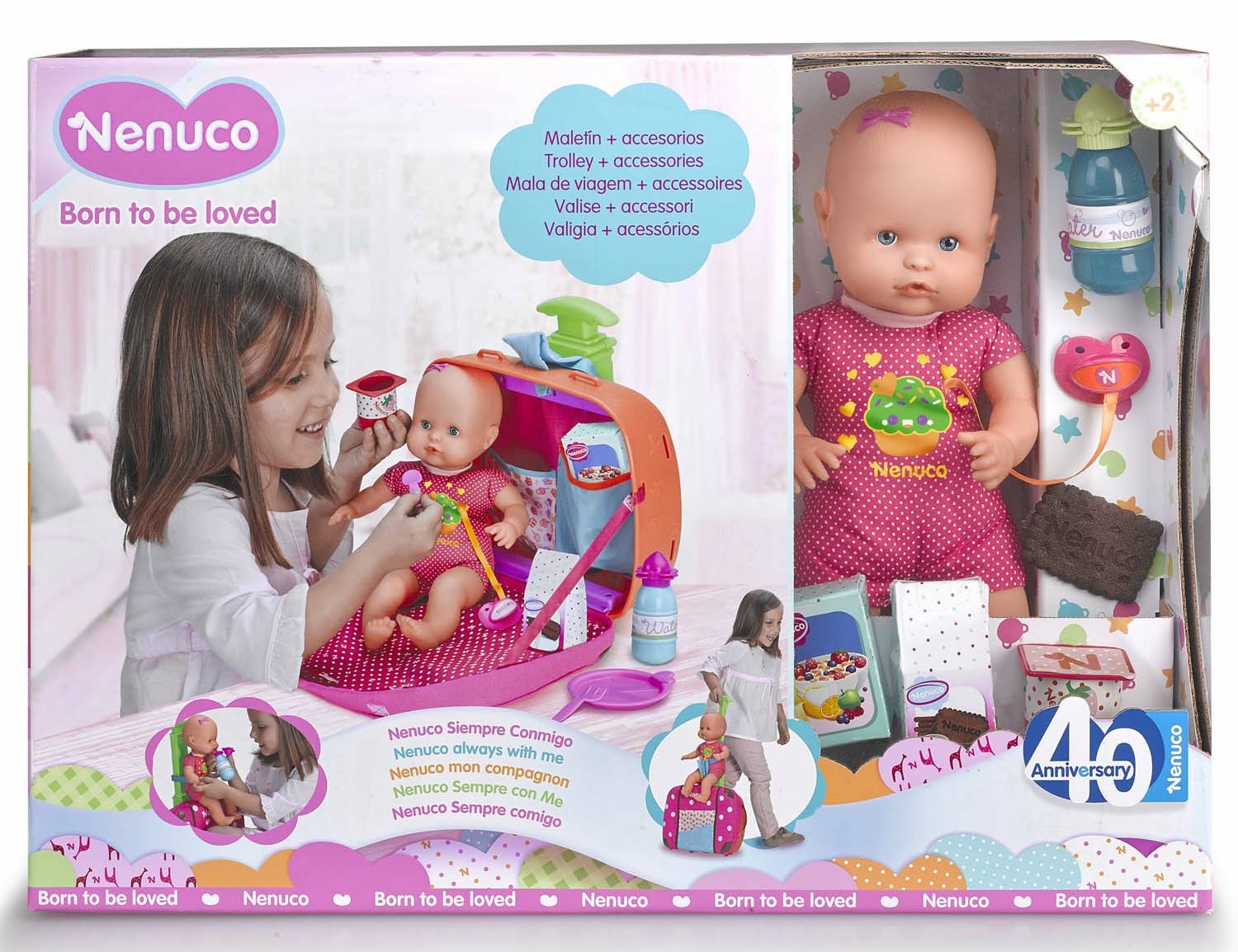 Bambola Nenuco Dormi Con Nenuco Con Orologio Giocattolo Nenuco