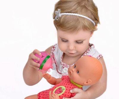 Nenuco. Bambola Con Biberon Vestito Rosa - 4