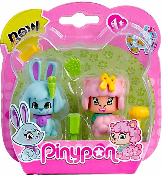 Famosa Pinypon - 2 Cuccioli - Coniglio E Pecora Merchandising Ufficiale