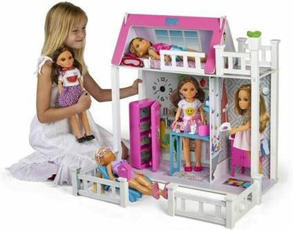Nancy 700015130 - Sweet Home Casa per Bambole con Accessori per Bambini dai 3 Anni