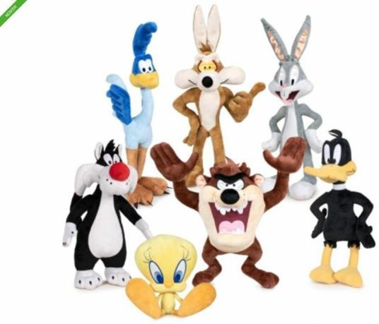 Looney Tunes Peluche 27Cm 7 Ass