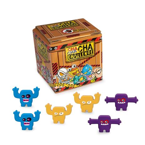 Cha cha cha challenge  mini game da collezionare, con sticker e card