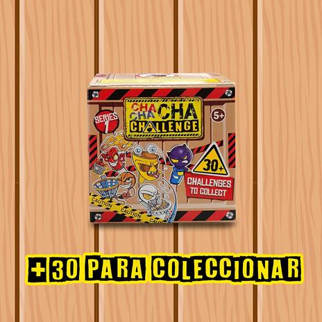Cha cha cha challenge  mini game da collezionare, con sticker e card - 4