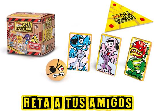 Cha cha cha challenge  mini game da collezionare, con sticker e card - 6