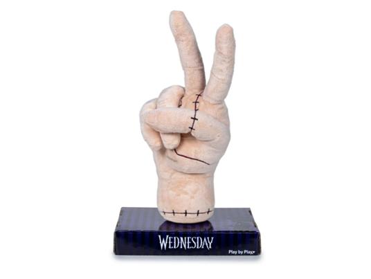 Mercoledì Addams Peluche Mano "La Cosa" Simbolo di Vittoria in Piedi 25 cm