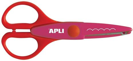 APLI Forbici creativi dents-Lame di 13 cm, 012819, Multicolore - 2