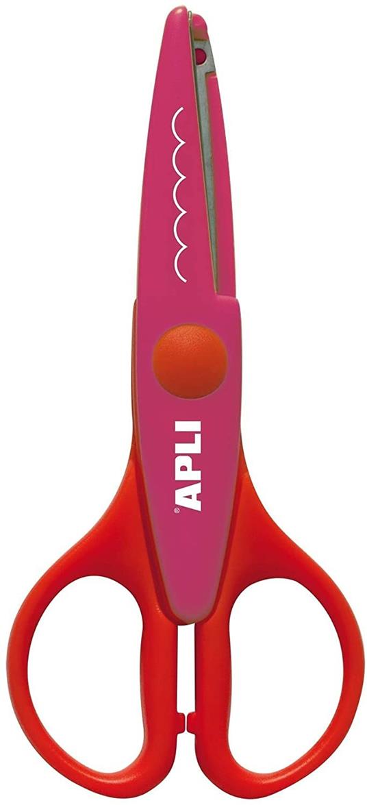 APLI Forbici creativi dents-Lame di 13 cm, 012819, Multicolore - 3