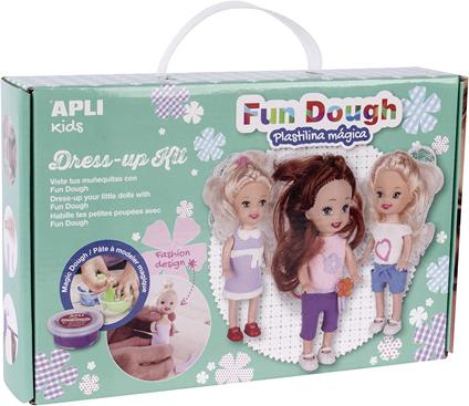 FUN DOUGH - MINI DOLLS DRESS UP PLAY SET