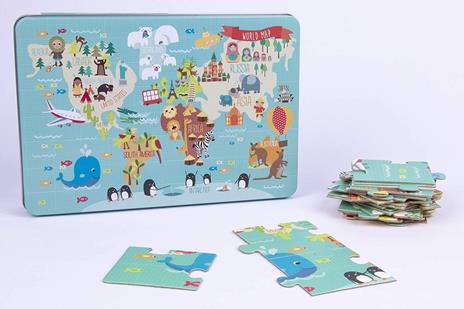 B.PUZZLE WORLD MAP MARTINA HOGAN 24P - 4