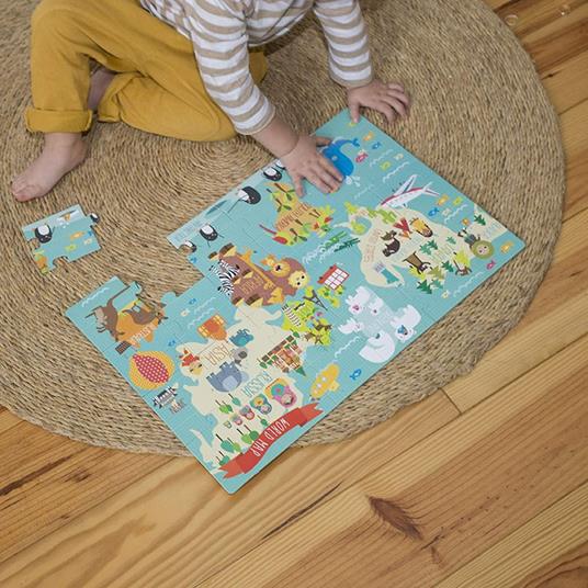 B.PUZZLE WORLD MAP MARTINA HOGAN 24P - 5