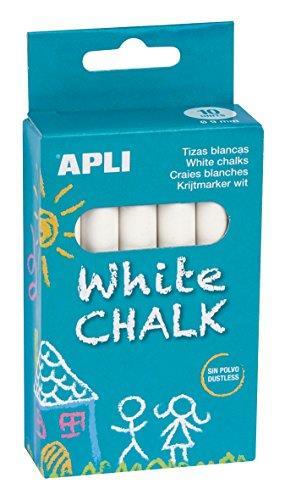 Apli kids – Scatola Gesso, Colore: Bianco, Rotondo, 14576