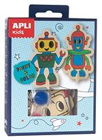 APLI APLI14712 Robots Vernice e Colore Mini Kit (Pezzi)
