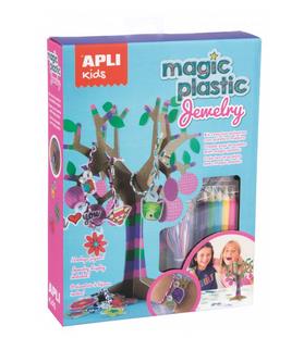 Magic plastic jewels