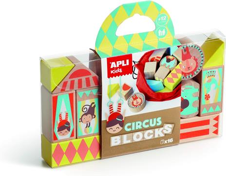 B. CIRCUS WOODEN BLOCKS 21U