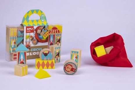 B. CIRCUS WOODEN BLOCKS 21U - 3