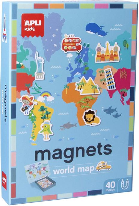 Apli kids - Gioco Magnetico Mappamondo