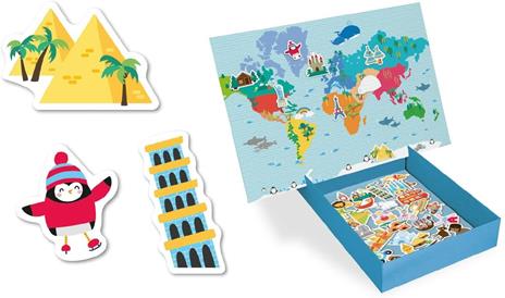 Apli kids - Gioco Magnetico Mappamondo - 3