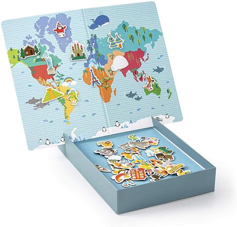 Apli kids - Gioco Magnetico Mappamondo - 4