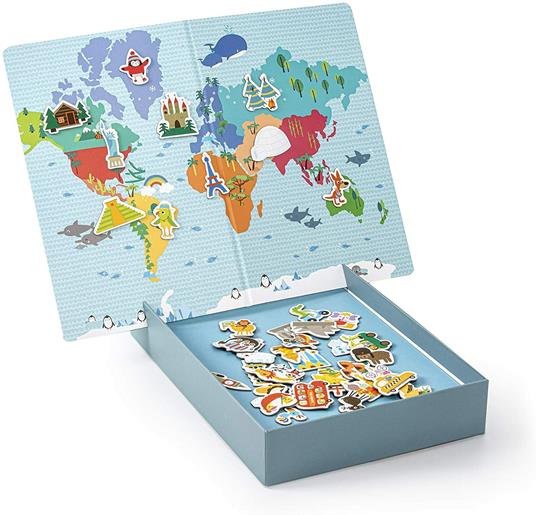 Apli kids - Gioco Magnetico Mappamondo - 4