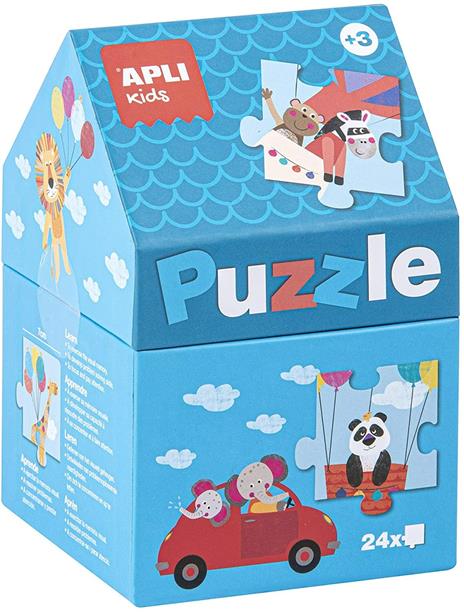 Apli kids 16821 - Puzle casita Safari