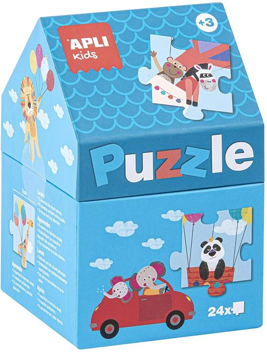 Apli kids 16821 - Puzle casita Safari