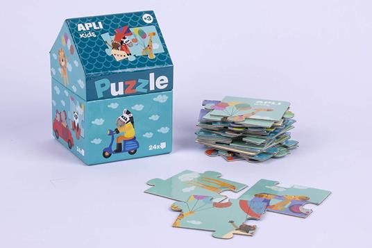 Apli kids 16821 - Puzle casita Safari - 3