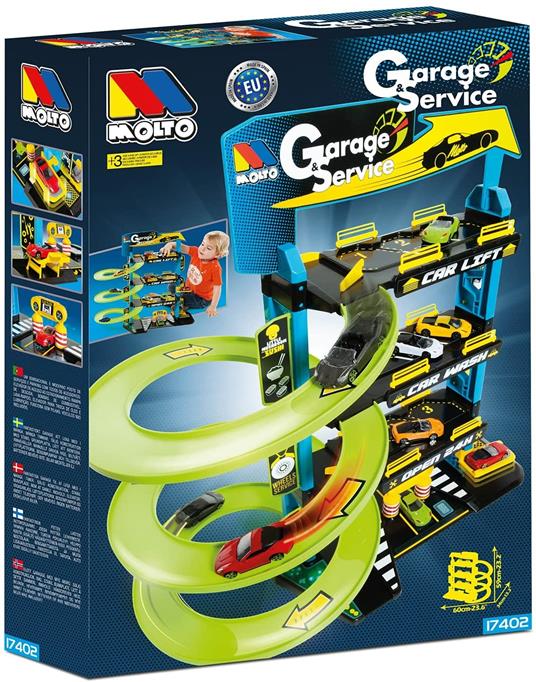 M MOLTO Parcheggio per Bambini con 4 Piani - 2