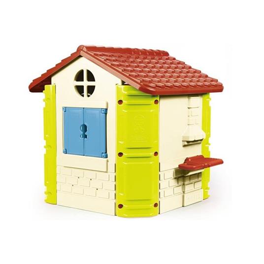 Casetta Giardino Per Bambini Feber - Casa Giochi Esterna Colorata Con Porta E Finestre | 2-6 Anni - Foto 5