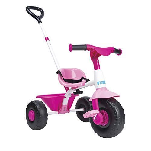 Feber 800012811 Baby Trike Pink Triciclo Per Ragazzi E Ragazze Da 1 A 3 Anni, Rosa - 2