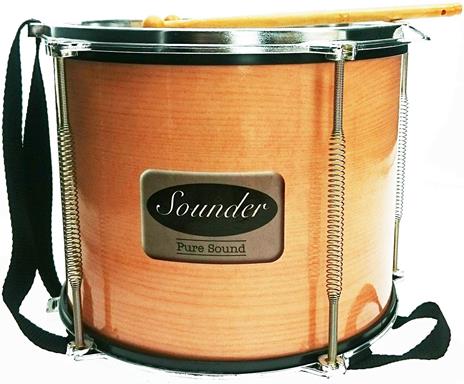 REIG 732 - Tamburo Tom-Tom Sounder con Bacchette e Cinghia 24 Cm - 3