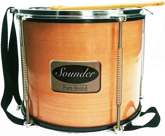 REIG 732 - Tamburo Tom-Tom Sounder con Bacchette e Cinghia 24 Cm - 3