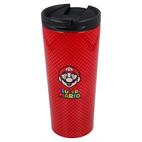Stor Bicchiere termico da caffè in acciaio inox, 425 ml, Super Mario - 2