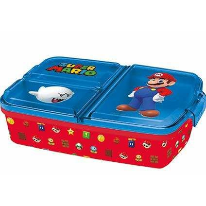 Porta Merenda Super Mario, Portapranzo multi-scomparto