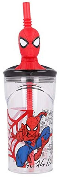 Unicorn Rainbow Bicchiere con statuetta 3D 360 ml. Stor 9730