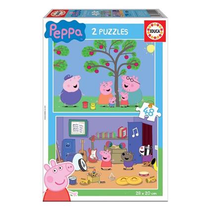 Puzzle per Bambini Peppa Pig Educa (2 x 48 pcs)