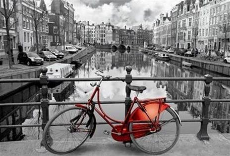 3000 Amsterdam. Colorato Bianco E Nero - 2