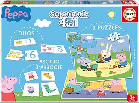 Educa Classico Puzzle 16229 Superpack Peppa Pig - 2
