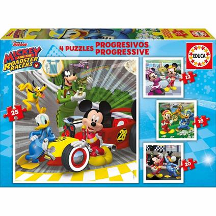 Progressive Mickey Roadster Racers 12-16-20-25